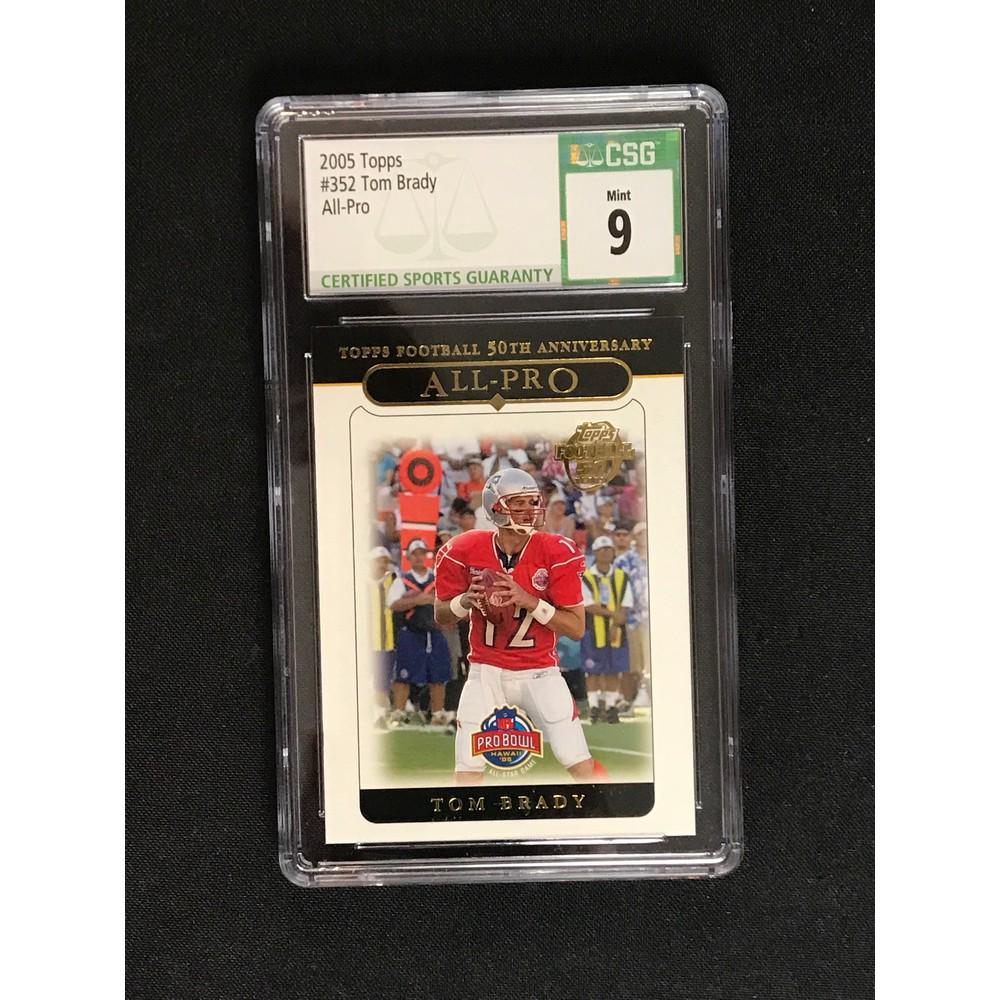2005 Topps Tom Brady Allpro Csg 9 (1 of 2)