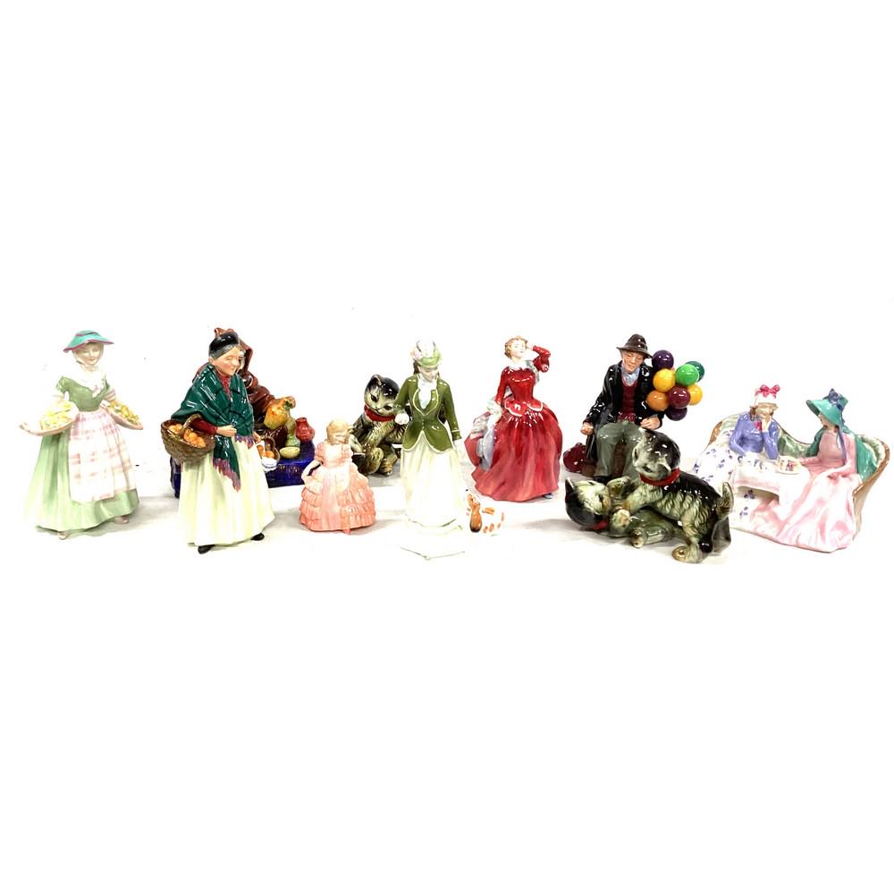 10 Royal Doulton Porcelain Statues (1 of 2)