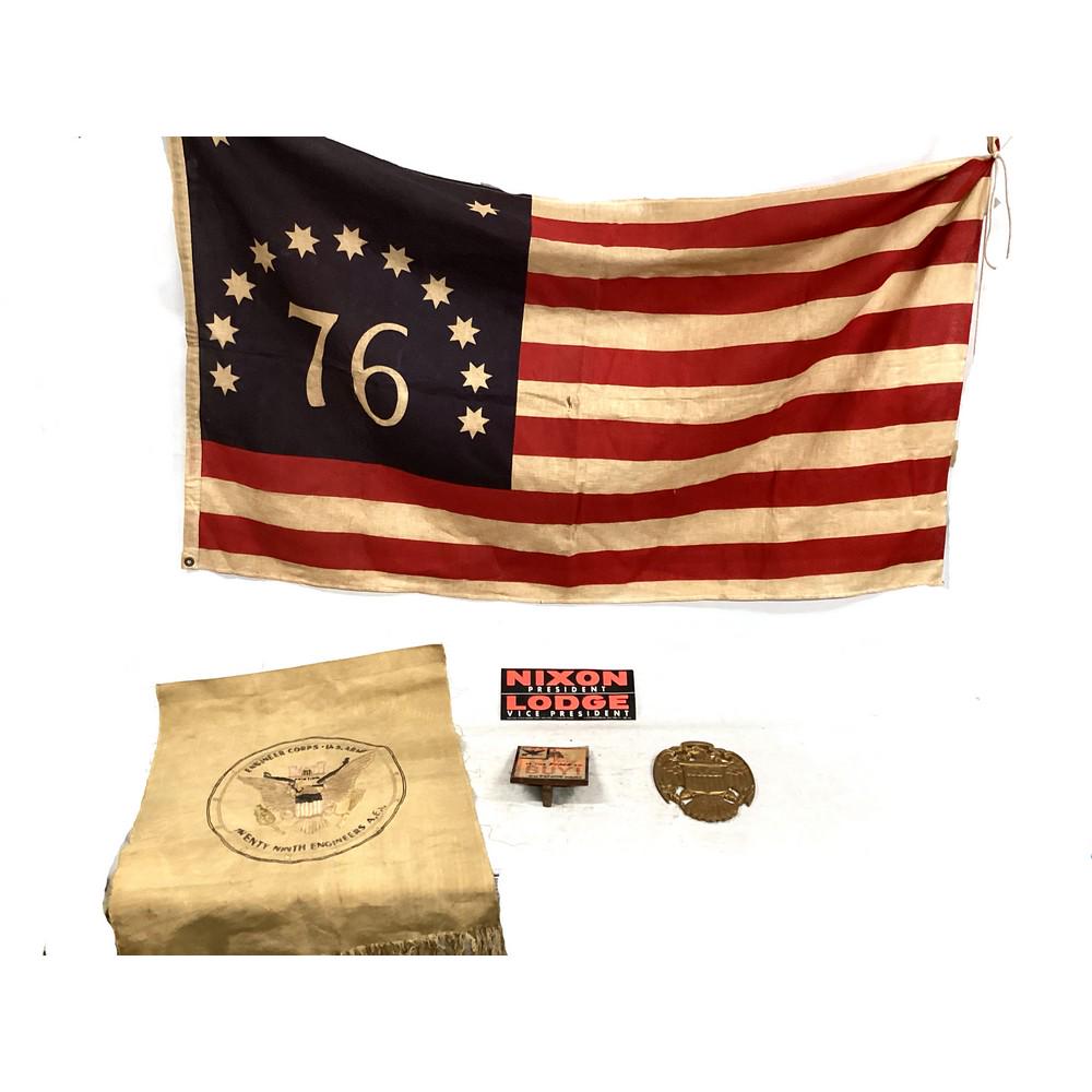 Misc. Lot of 5 Vintage Patriotic Items (1 of 3)