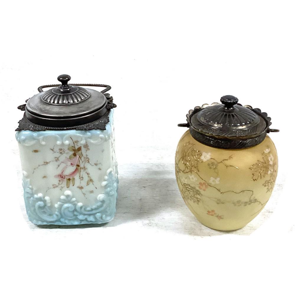 2 Vintage wave crest jars (1 of 1)