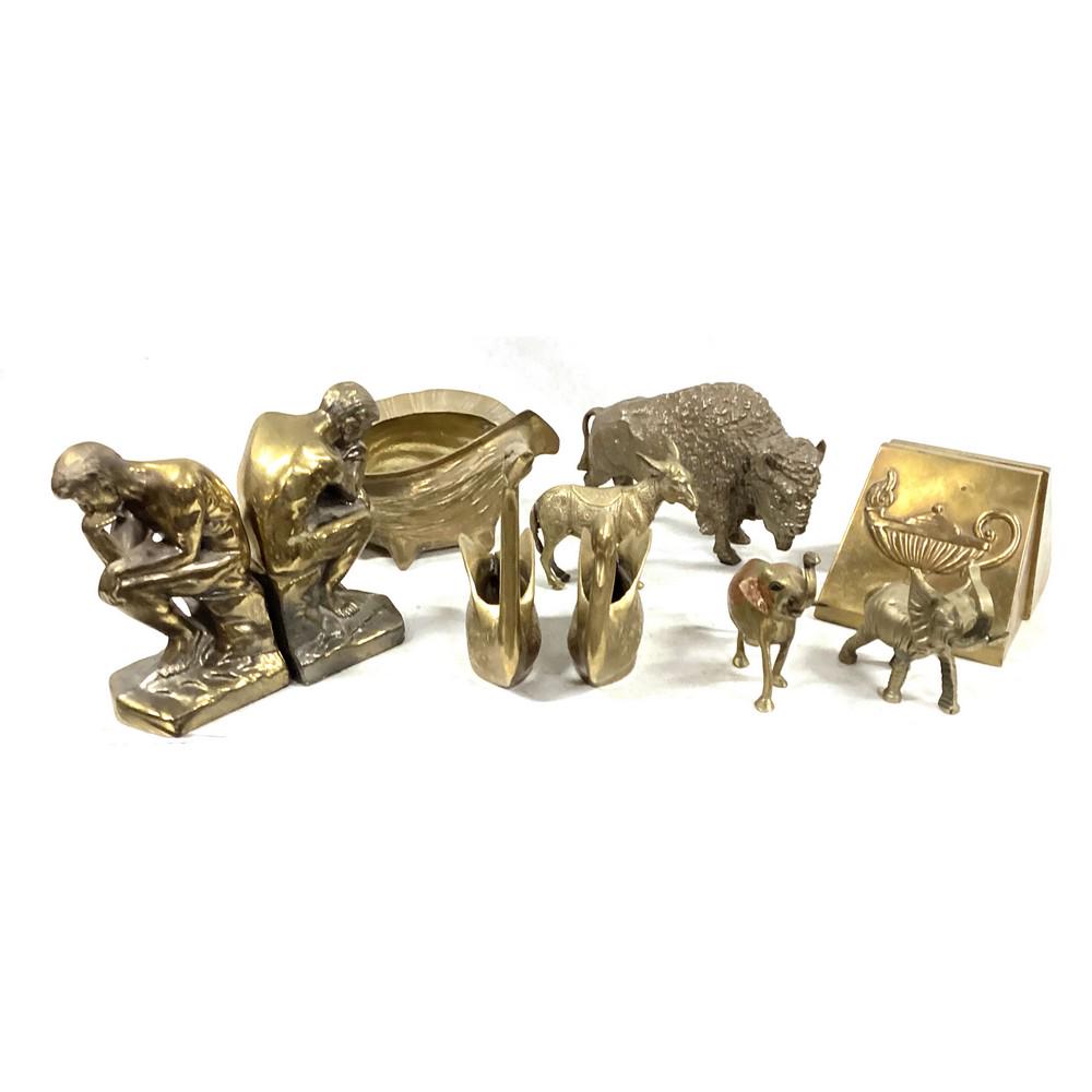 Lot of 10+ Assorted Vintage Brass (1 of 1)