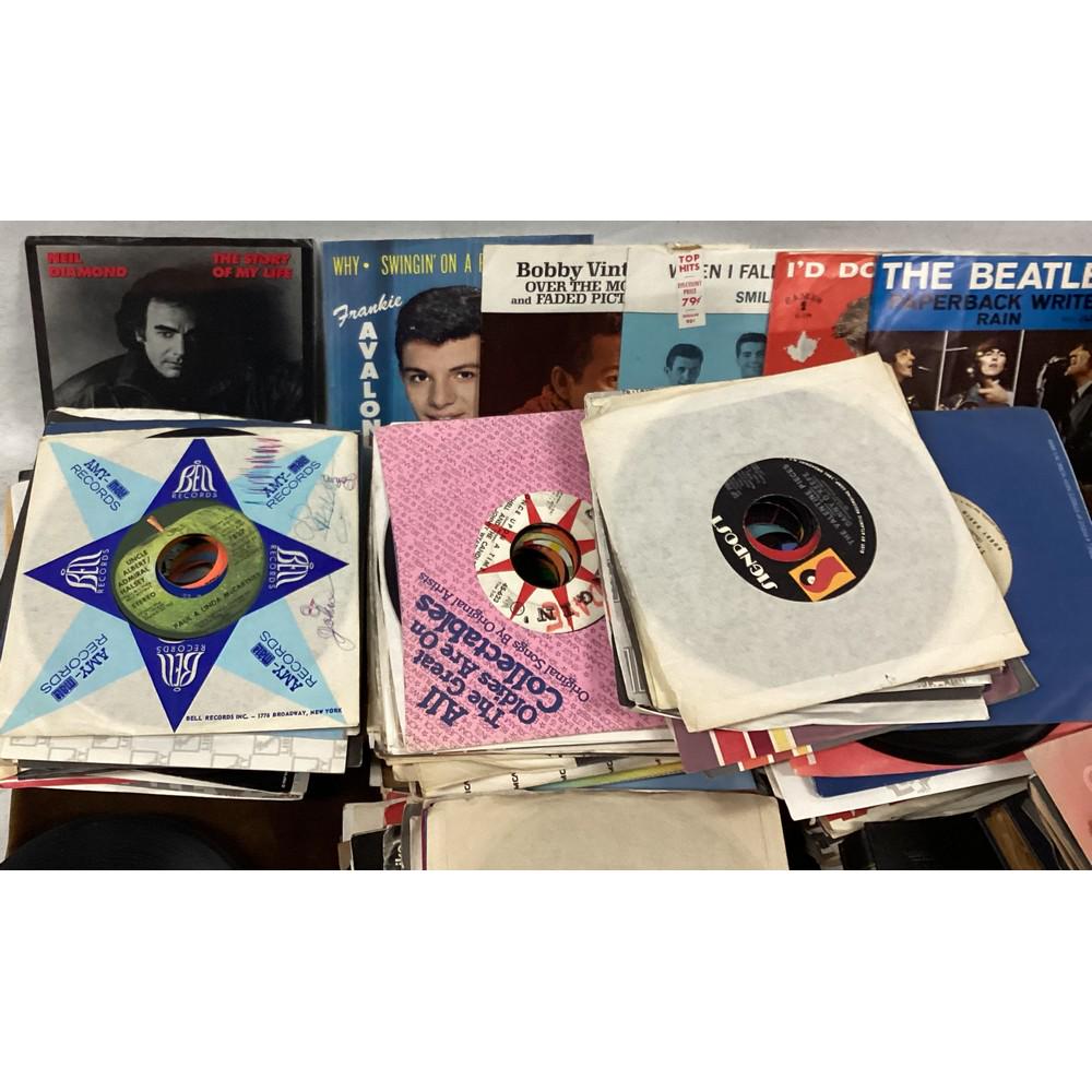 200+ Vintage 45 Vinyl Records (1 of 4)