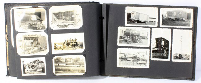 Album of old circus photos: Album of old circus photos