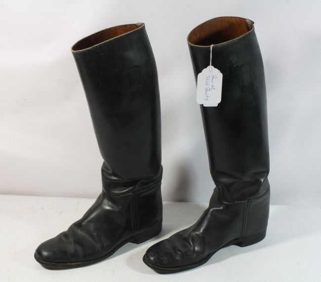 Pair of tall boots: Pair of tall boots