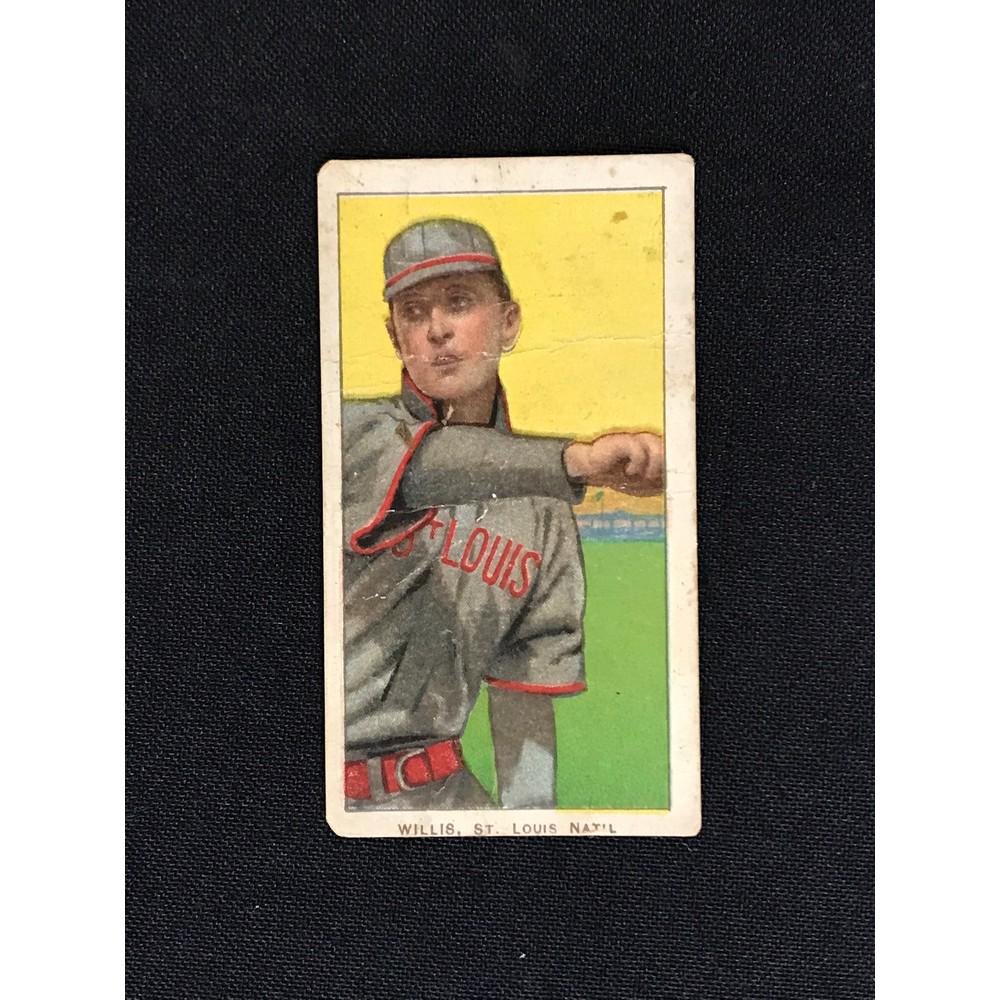 1909 T206 Vic Willis Polar Bear Back Hof: 1909 T206 Vic Willis Polar Bear Back Hof