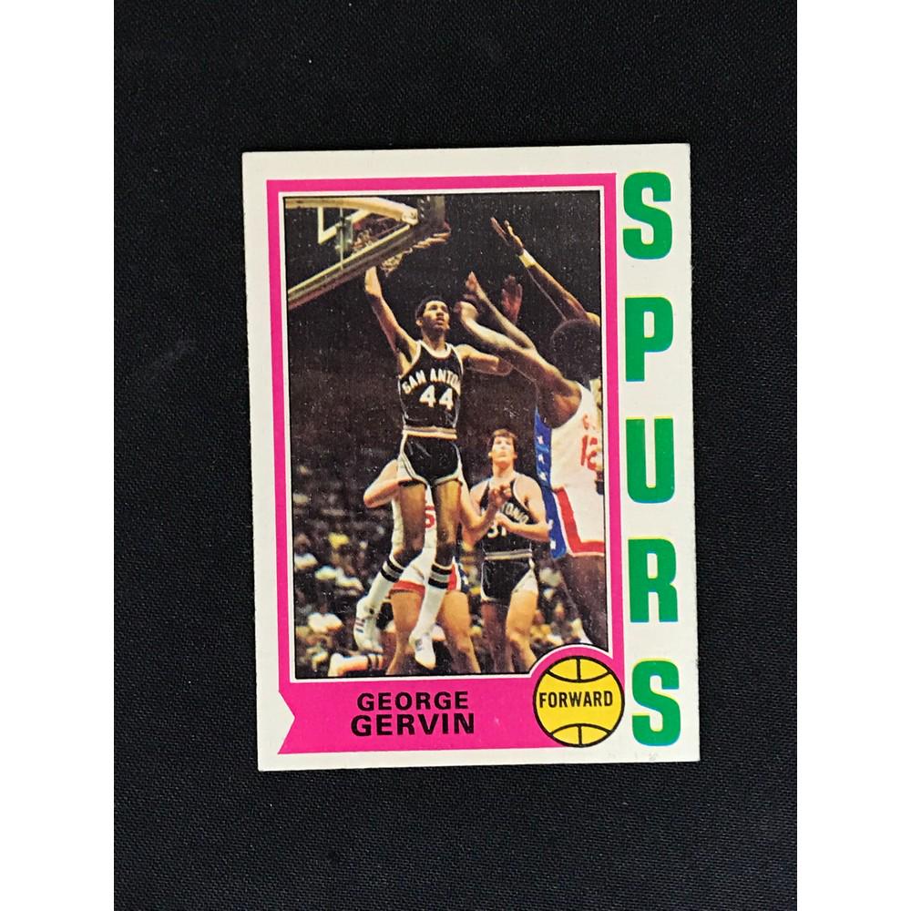 1974 Topps George Gervin Rookie Card (1 of 2)