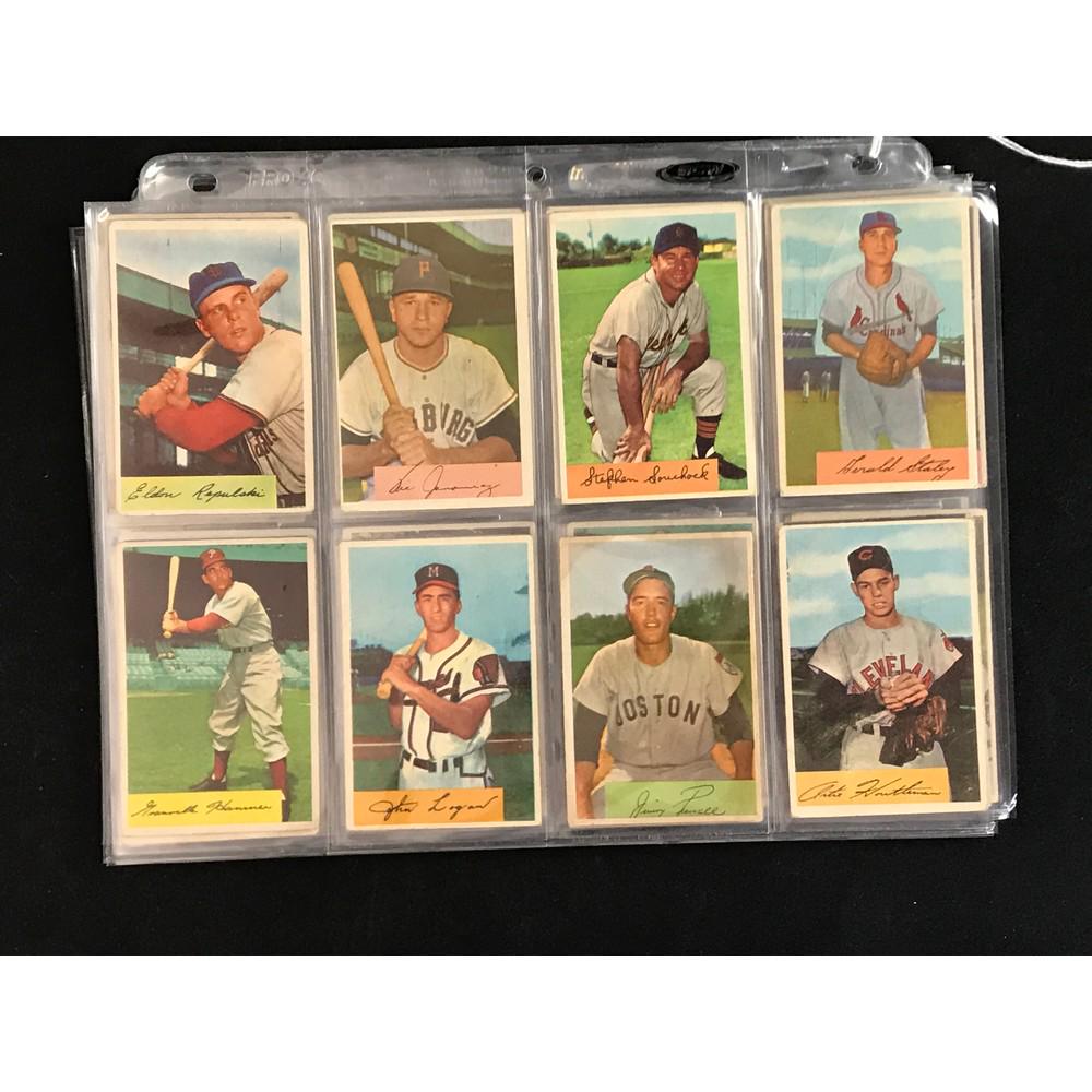 40 1954 Bowman Baseball Cards (1 of 6)