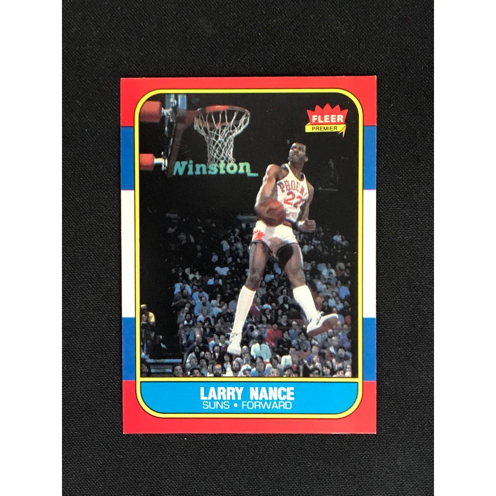 1986 Fleer Larry Nance Rookie Card (1 of 2)