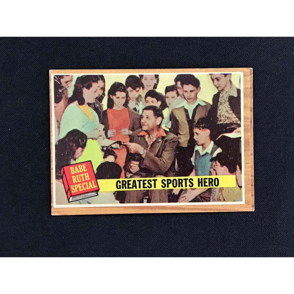 1962 Topps Babe Ruth Card (1 of 2)