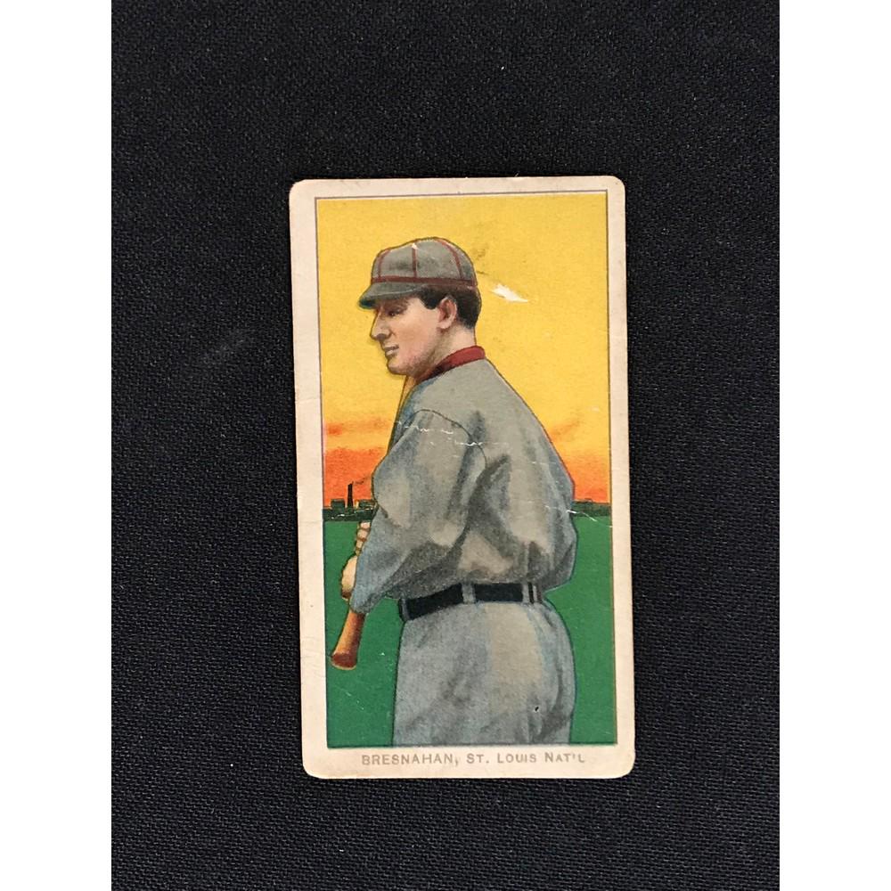 1909 T206 Roger Bresnahan Hof Piedmont Back: 1909 T206 Roger Bresnahan Hof Piedmont Back