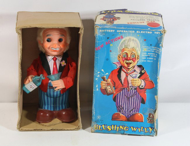 Blushing Willy Toy in original box: Blushing Willy Toy in original box
