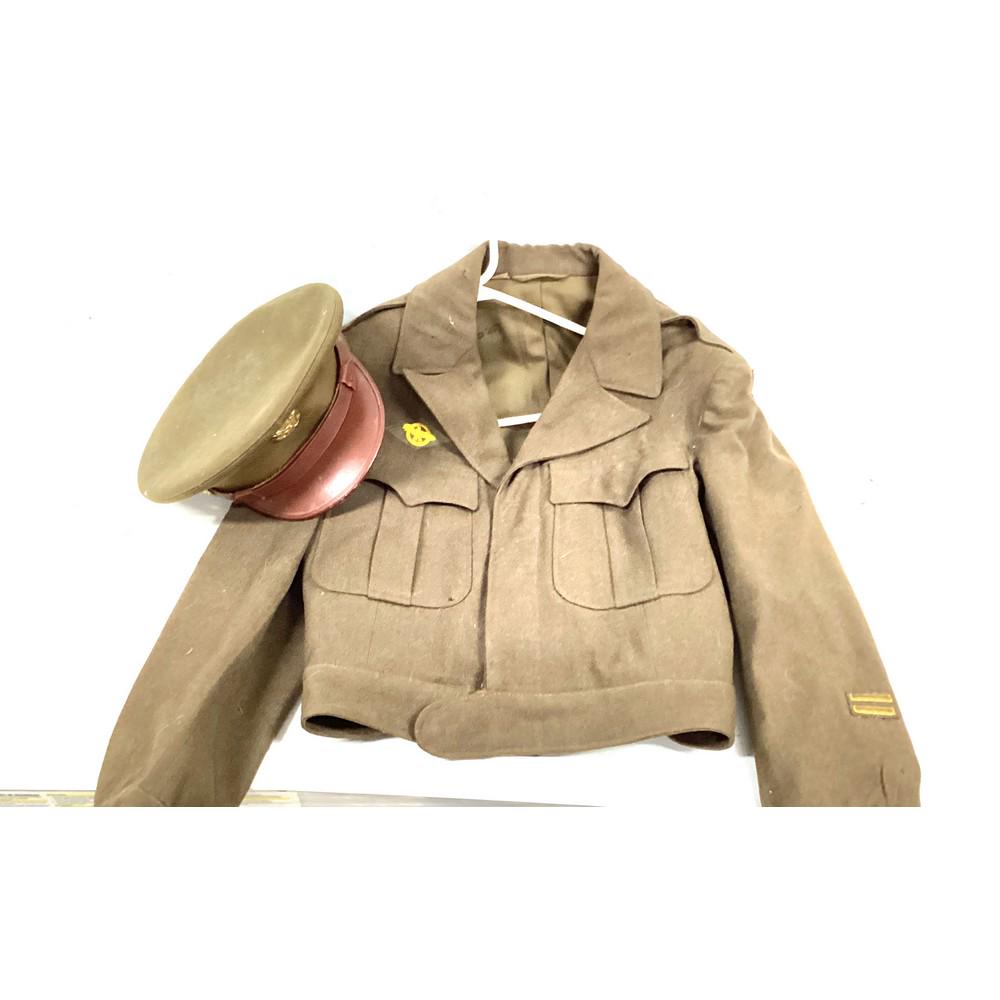 WWII Eisenhower Jacket, Keystone Unit, Ruptured Du May 22, 2022