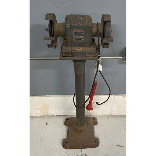 Vintage Craftsman Pedestal Grinder