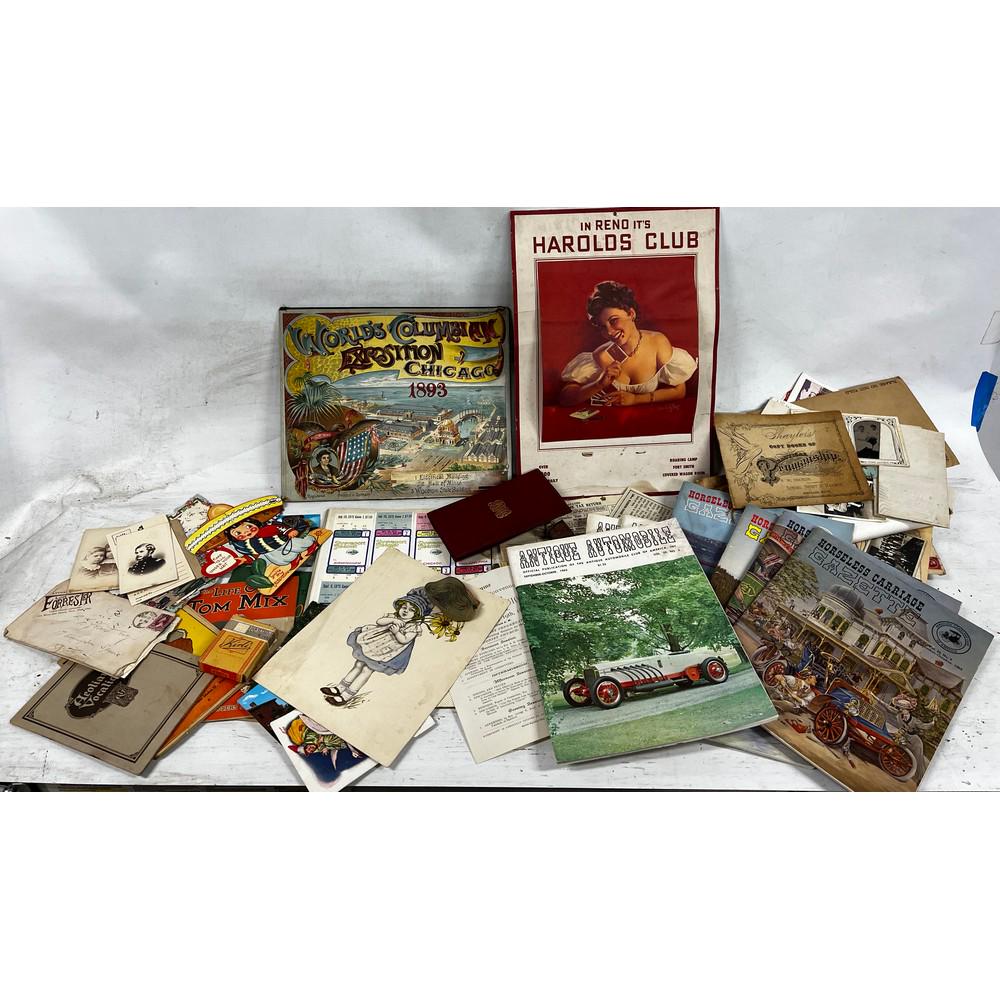 Large Lot Of Estate Ephemera (1 of 5)