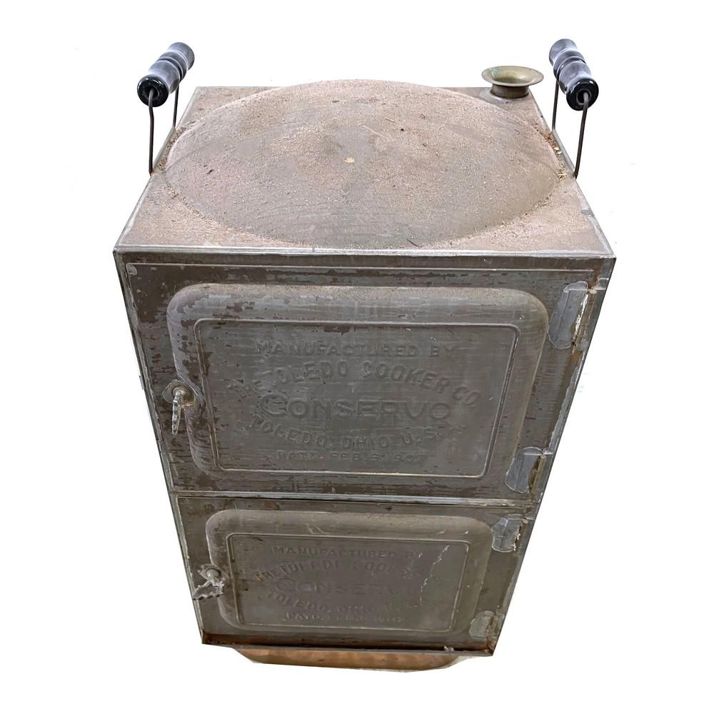 Toledo Cooker Company Conservo Steamer 1907: Toledo Cooker Company Conservo Steamer 1907 20x12x12