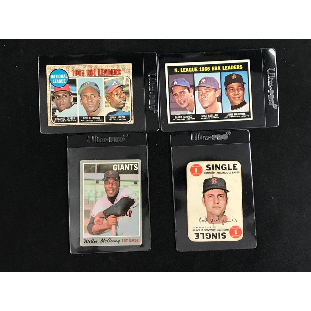 4 Topps Baseball Hof Cards (1 of 2)