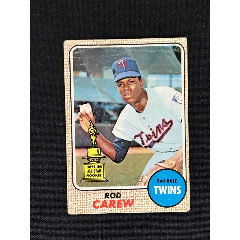1968 Topps Rod Carew Card (1 of 2)