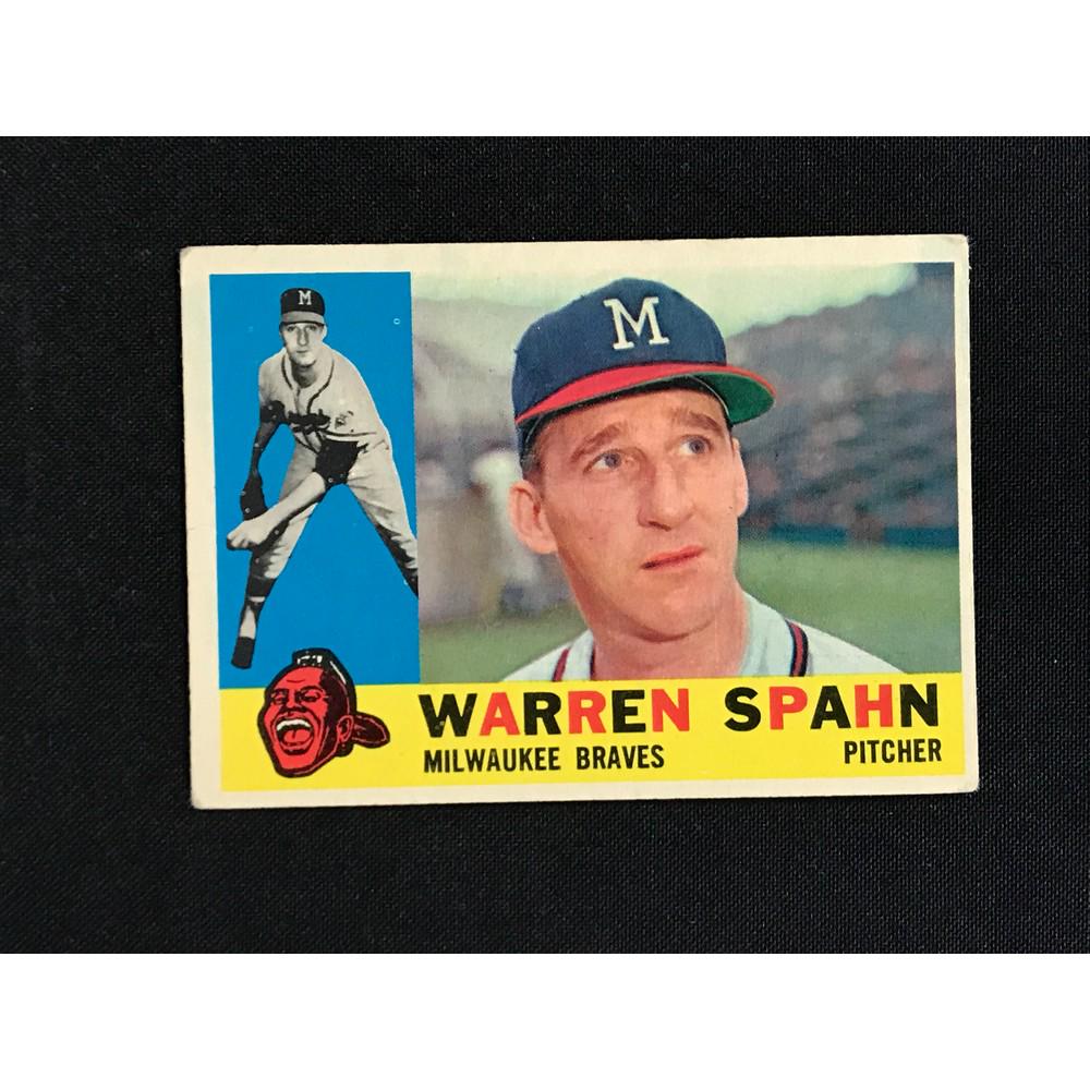 1960 Topps Warren Spahn Vgex (1 of 2)