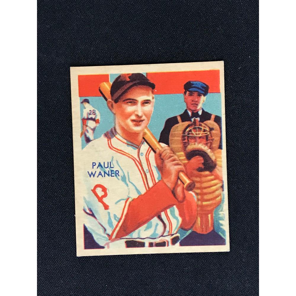 1934 Diamond Stars Paul Waner Hof (1 of 2)