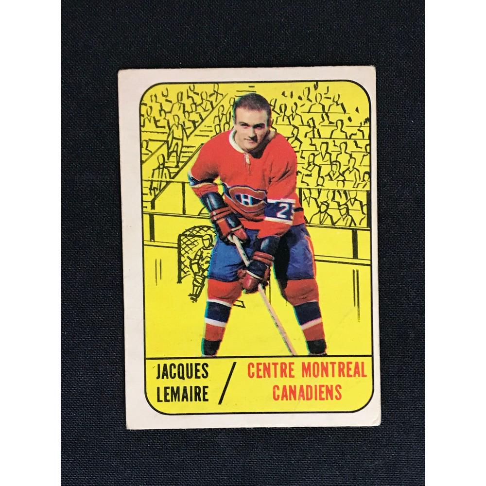 1968 Topps Jacques Lemaire: 1968 Topps Jacques Lemaire