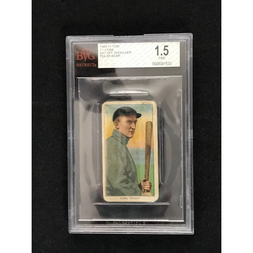 1909-11 T206 Ty Cobb Bat Off Polar Bear Bvg 1.5 (1 of 2)