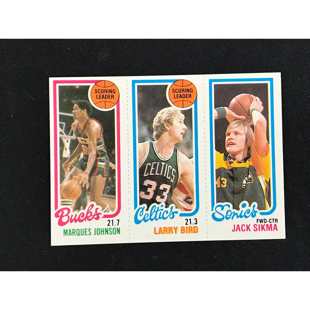 1980-81 Topps Larry Bird Leader Rc Near Mint/mint (1 of 2)