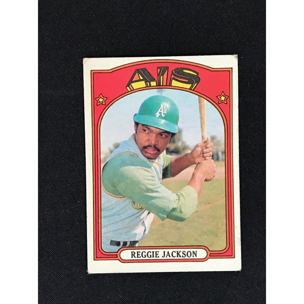 1972 Topps Reggie Jackson Card (1 of 2)