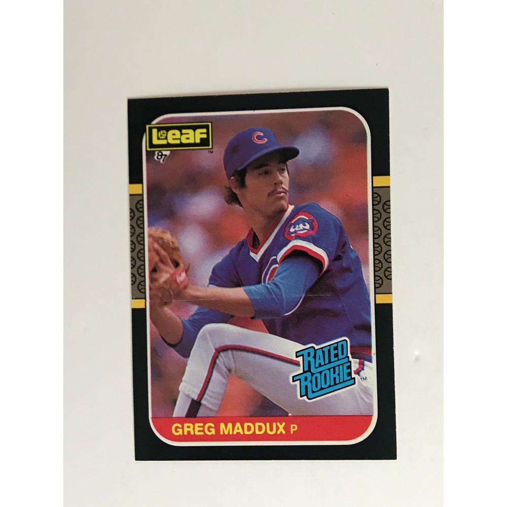 1987 Donruss Greg Maddux Rookie Card (1 of 2)