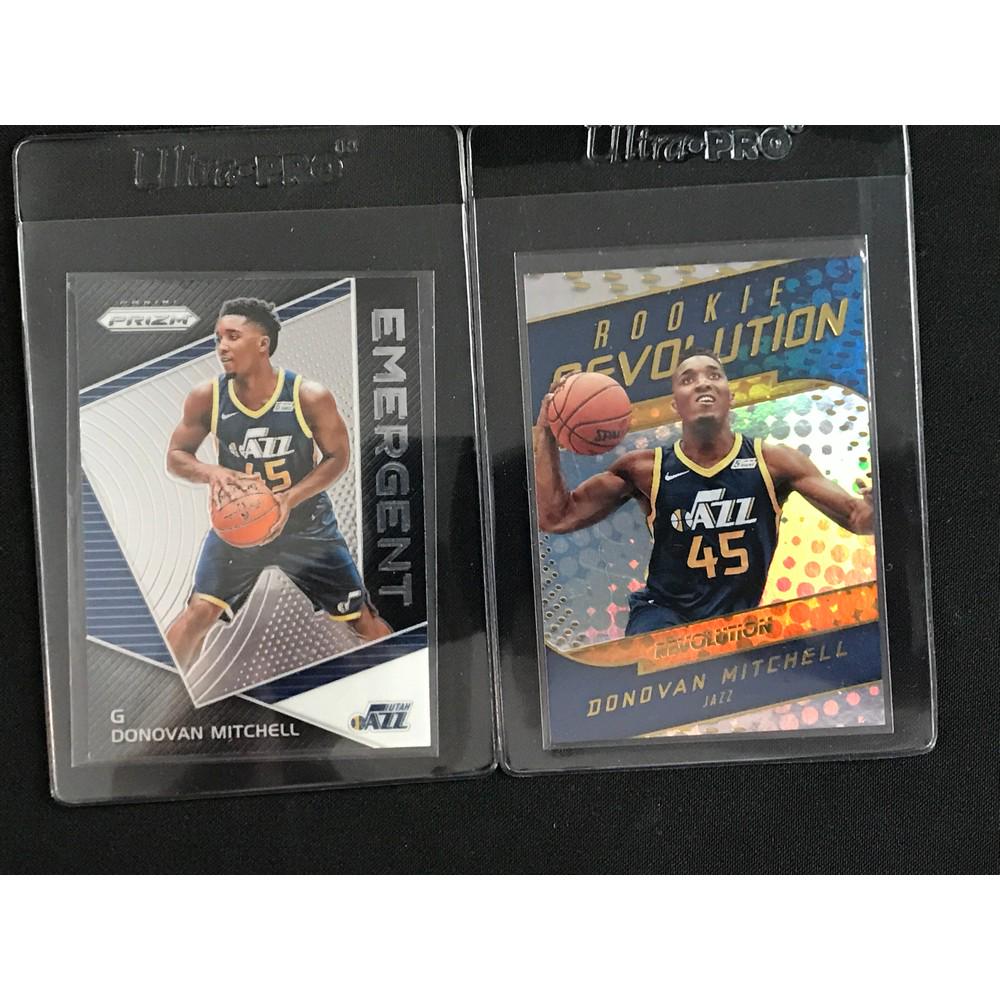 Two Donovan Mitchell Rookie Cards (1 of 2)