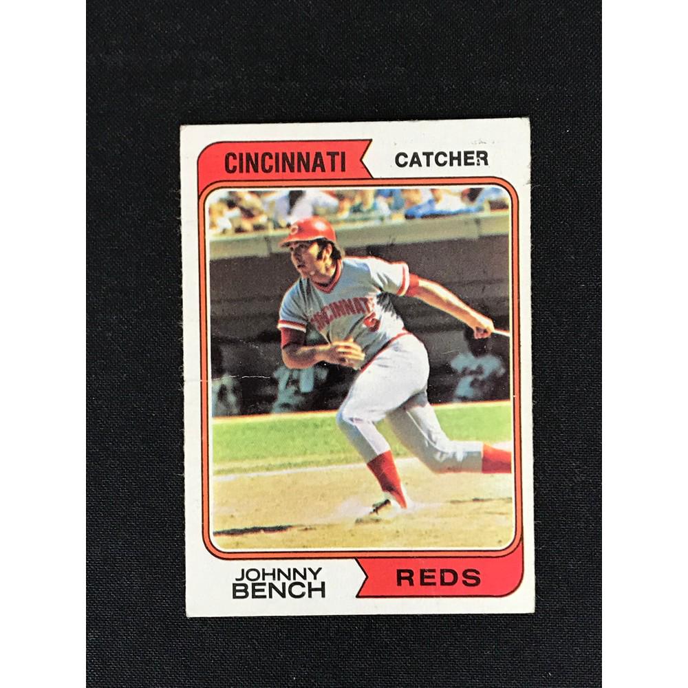 1974 Topps Johnny Bench Card (1 of 2)