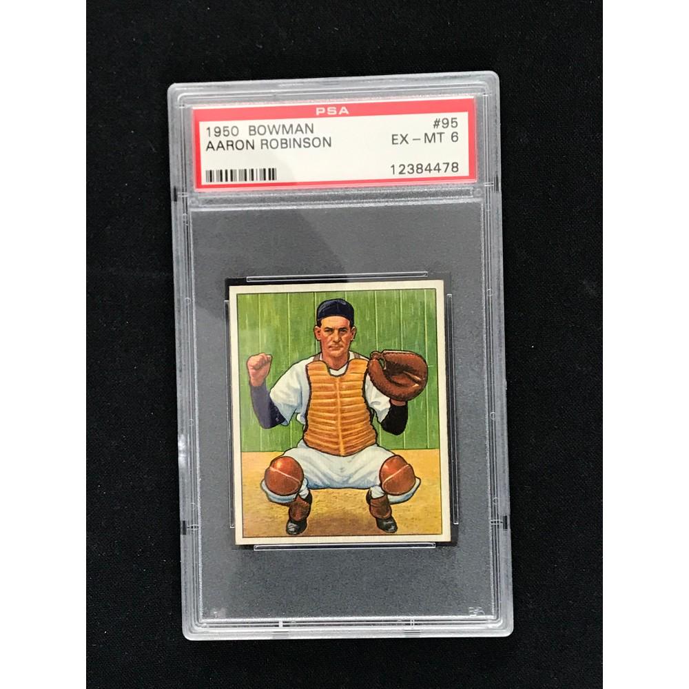 1950 Bowman Aaron Robinson Psa 6 (1 of 2)