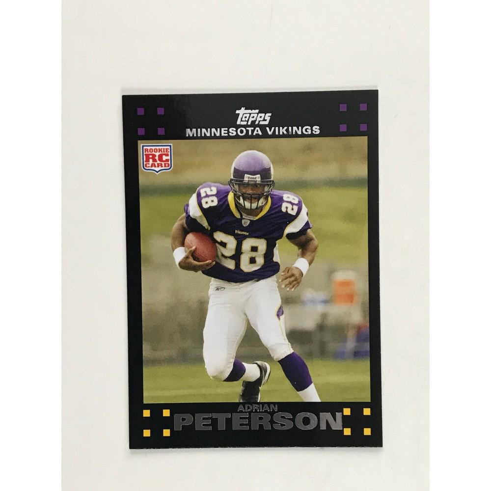 2007 Topps Adrian Peterson Rookie Card (1 of 2)