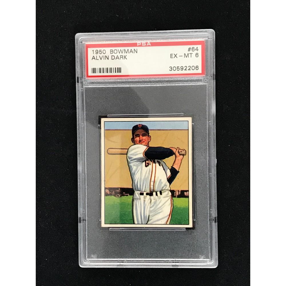 1950 Bowman Alvin Dark Psa 6 (1 of 2)