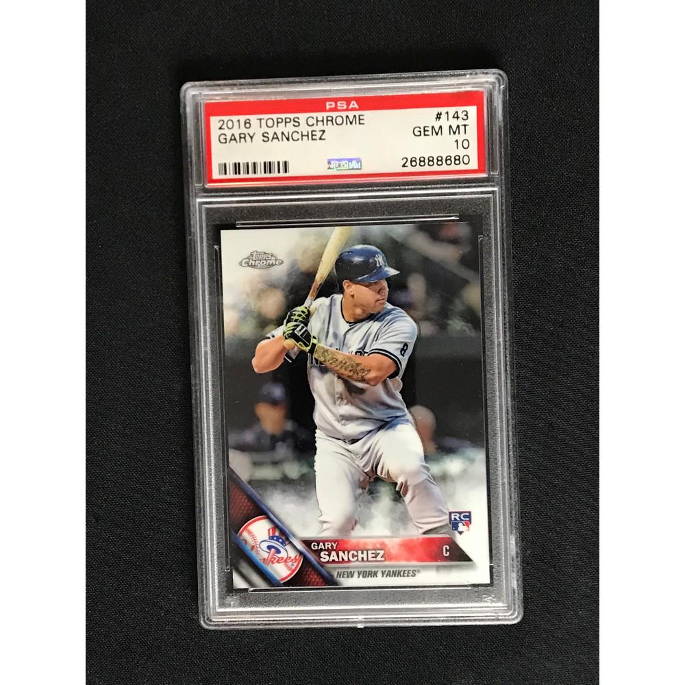 2016 Topps Chrome #143 Gay Sanchez Psa10 (1 of 2)