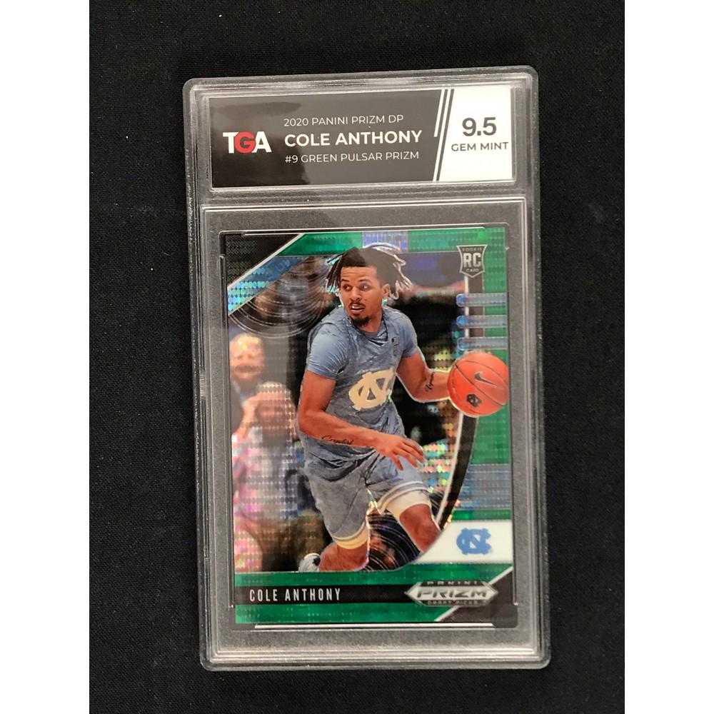 2020 Cole Anthony Panini Prizm Tga 9.5 Gm: 2020 Cole Anthony Panini Prizm Tga 9.5 Gm