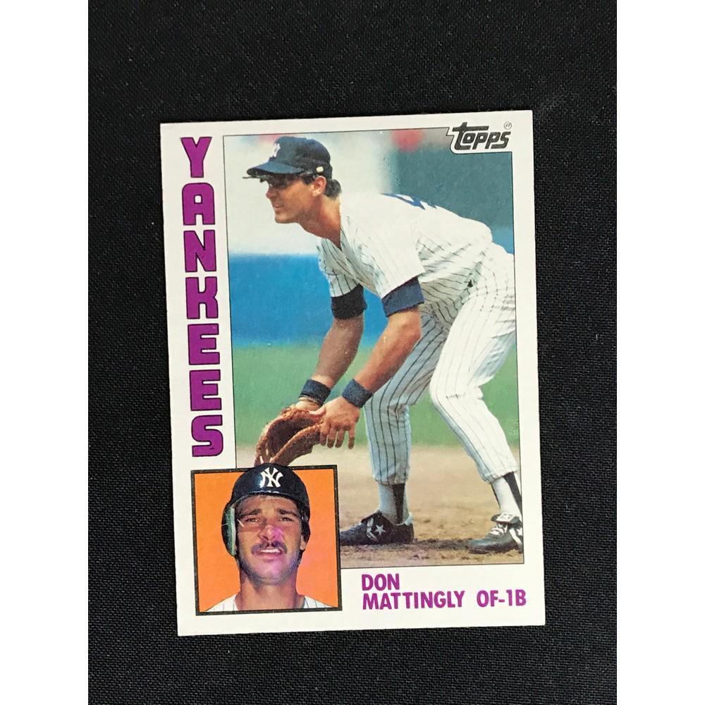 1984 Topps Don Mattingly Rc: 1984 Topps Don Mattingly Rc
