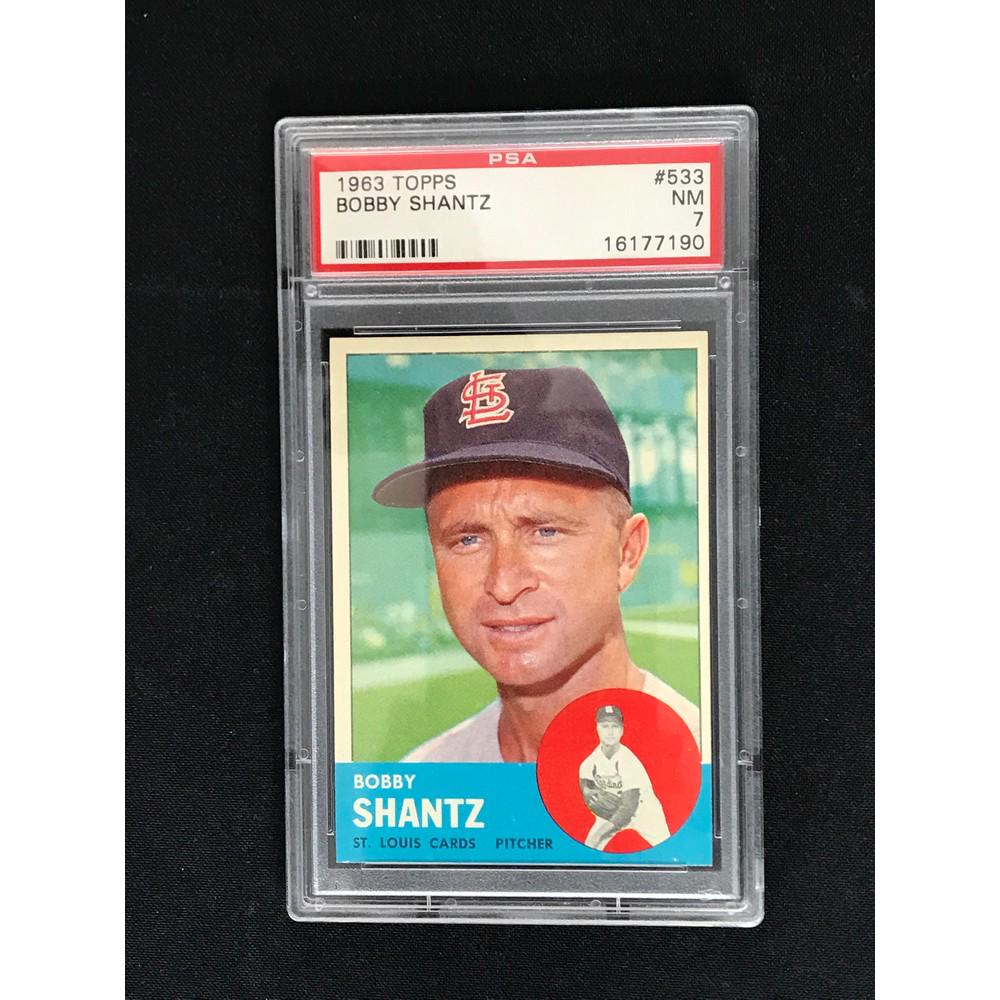 1963 Topps Bobby Shantz Psa 7 (1 of 2)