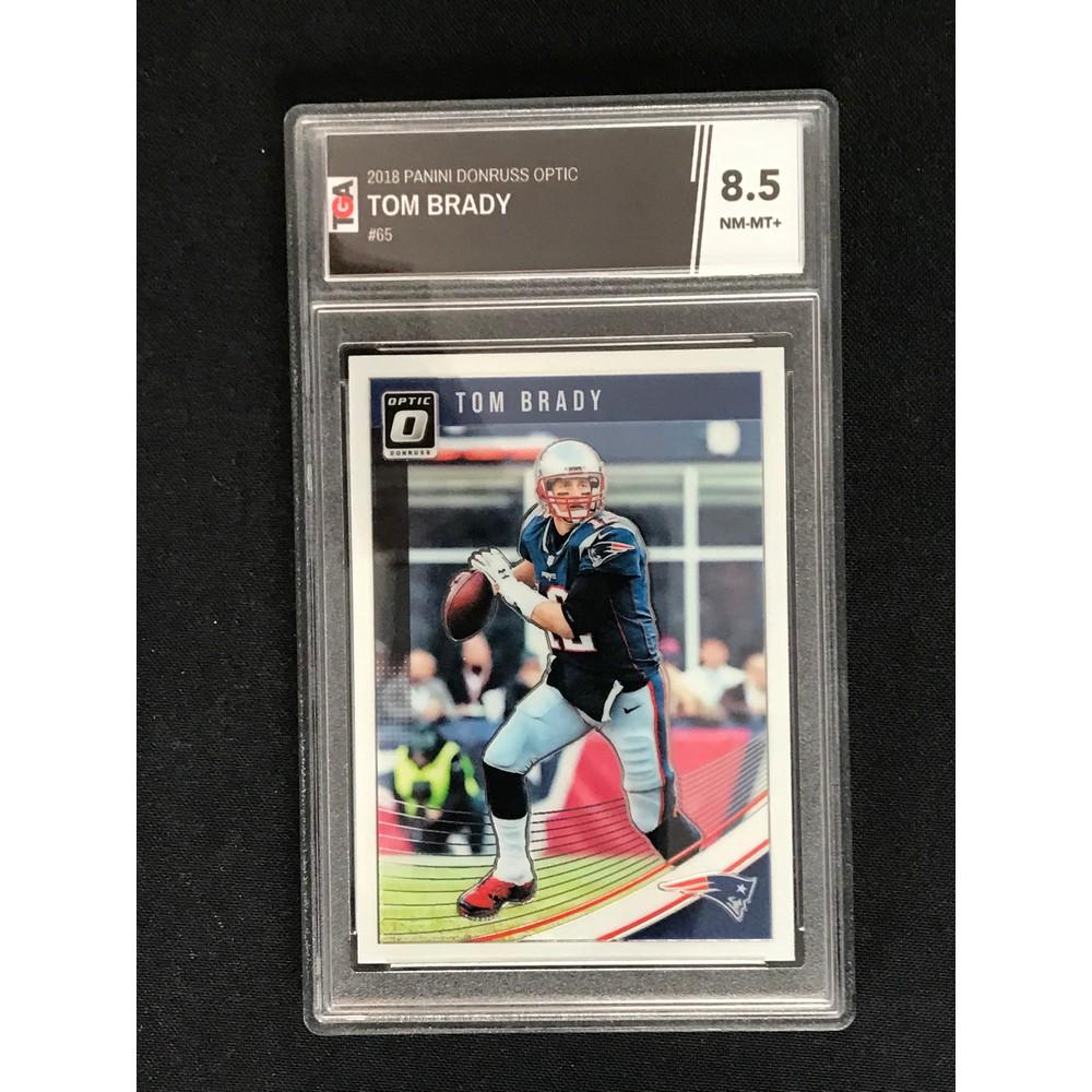 2018 Panini Tom Brady Tga 8.5 Mint (1 of 2)