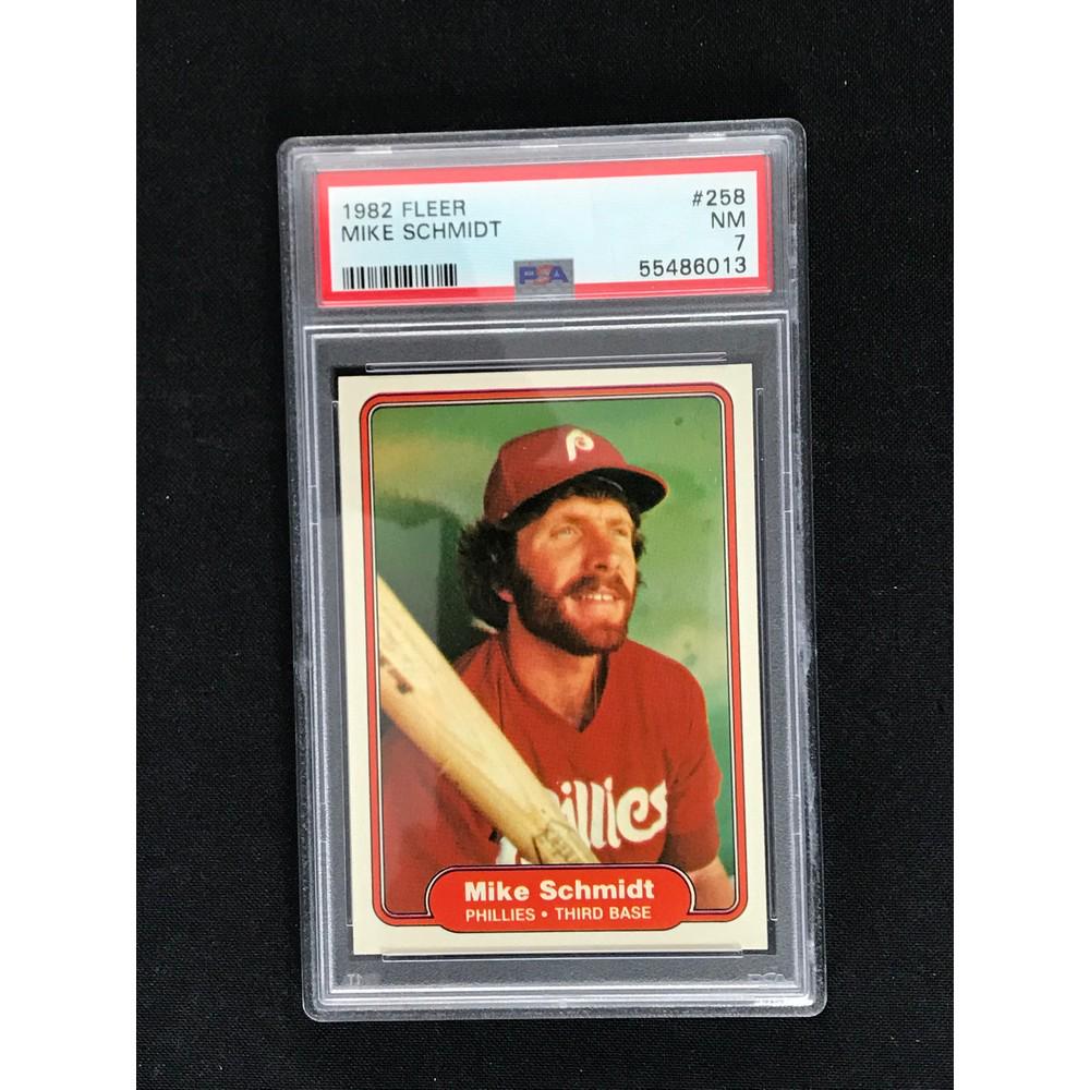 1982 Fleer Mike Schmidt Psa 7 (1 of 2)