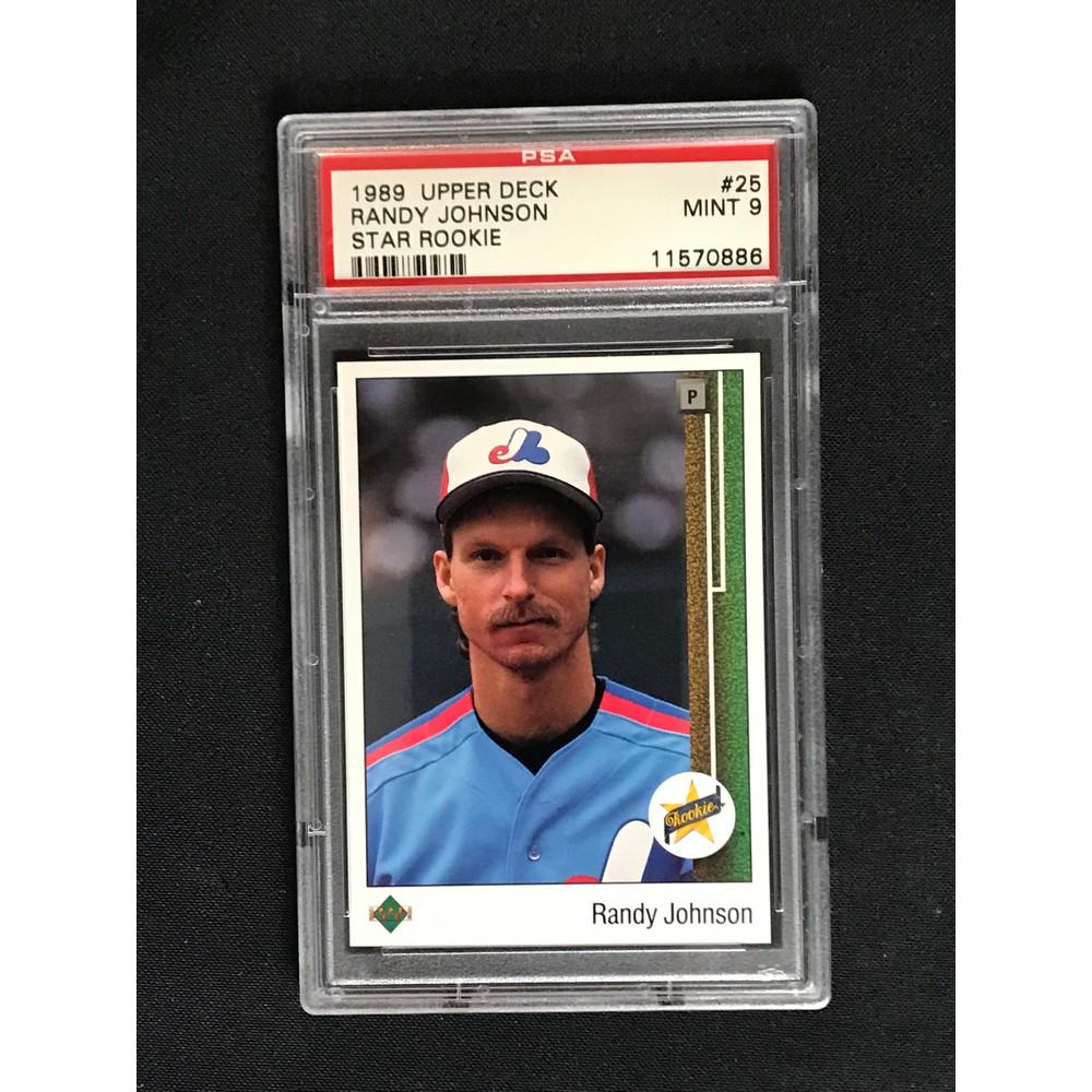 1989 Upper Deck Randy Johnson Star Rc  #25 Psa 9 (1 of 2)