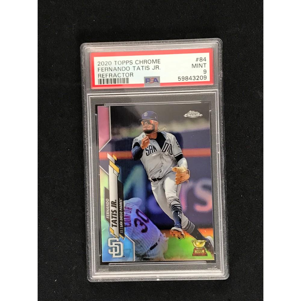 2020 Topps Chrome Fernando Tatis Refractor Psa 9 (1 of 2)