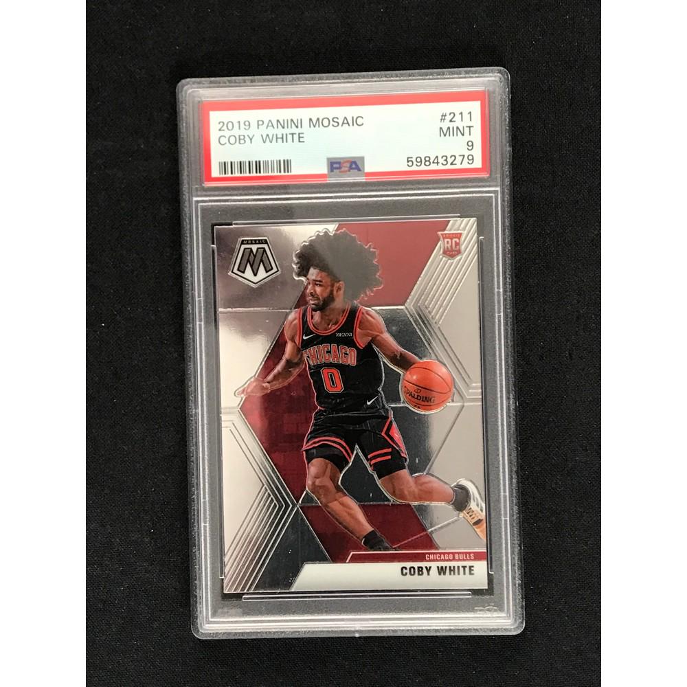 2019 Mosaic Coby White Rookie Psa 9 (1 of 2)