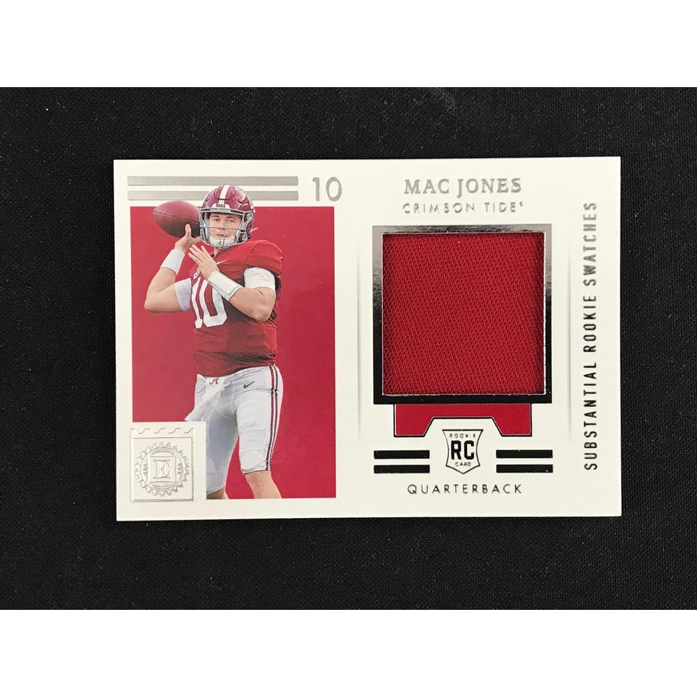2021 Chronicles Draft Picks Mac Jones Rc Patch (1 of 2)
