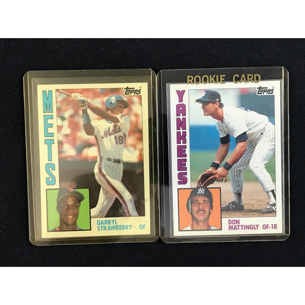 1984 Topps Don Mattingly/darryl Strawberry Rookies: 1984 Topps Don Mattingly/darryl Strawberry Rookies