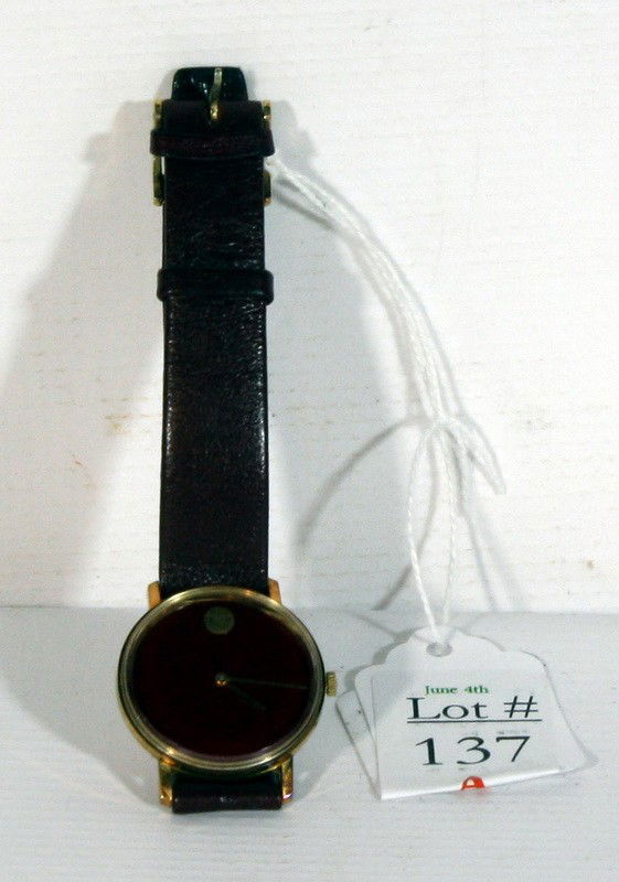 Movado wrist watch: Movado wrist watch