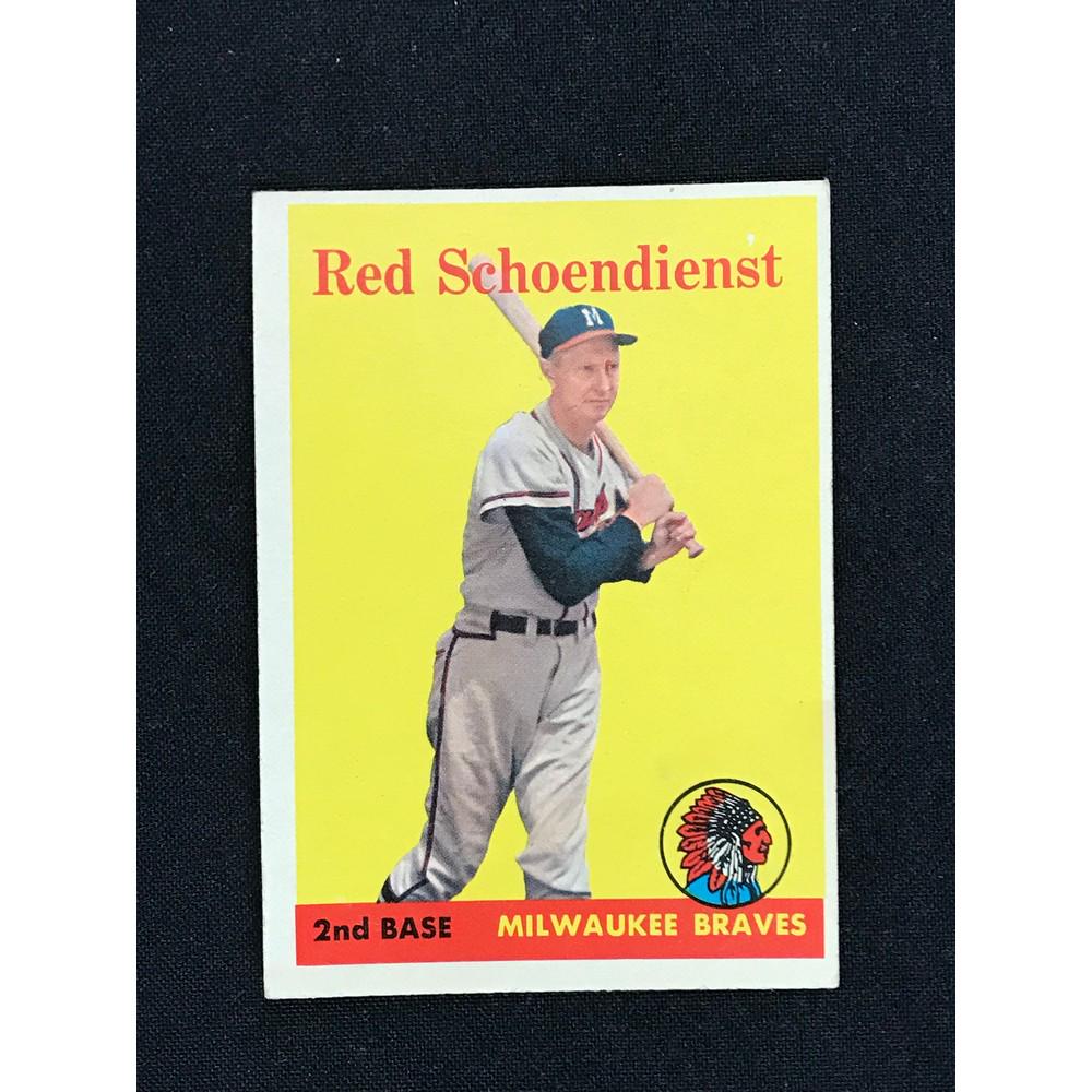 1958 Topps Red Schoendienst (1 of 2)