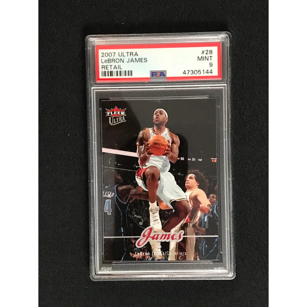2007 Ultra Lebron James Psa 9 (1 of 2)