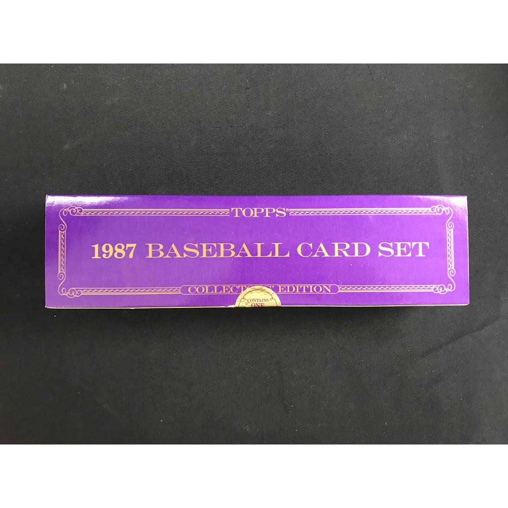 1987 Topps Tiffany Baseball Factory Sealed Set (1 of 2)