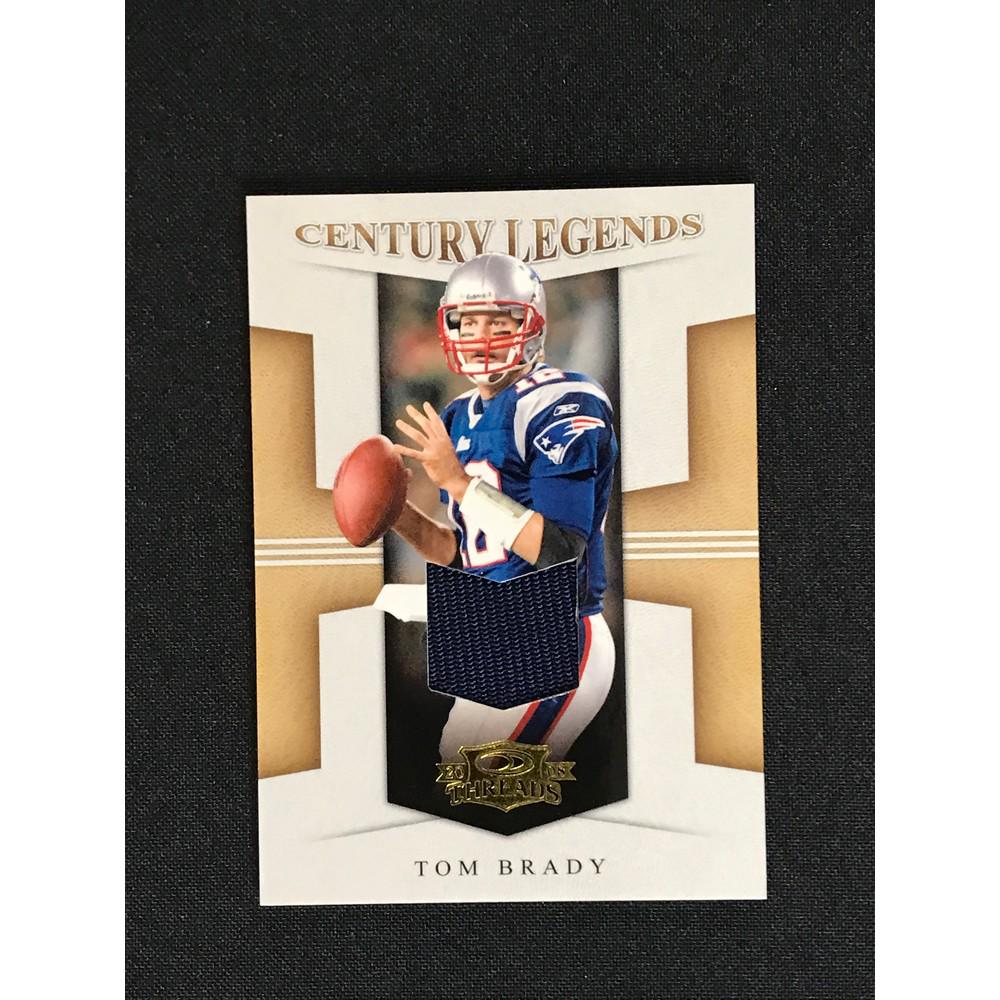 2008 Threads Tom Brady Jersey Card (1 of 2)