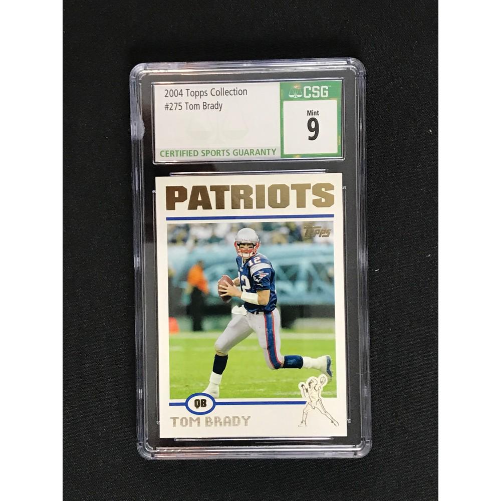 2004 Topps Collection Tom Brady Csg 9 (1 of 2)
